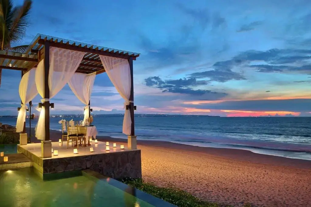 Romantisk resort ved Seminyak
