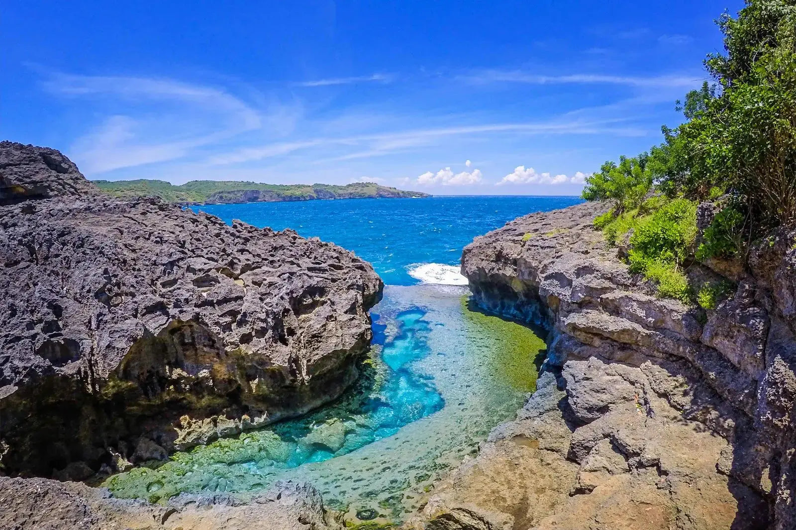 Angels Billabong naturlig basseng Nusa Penida Bali
