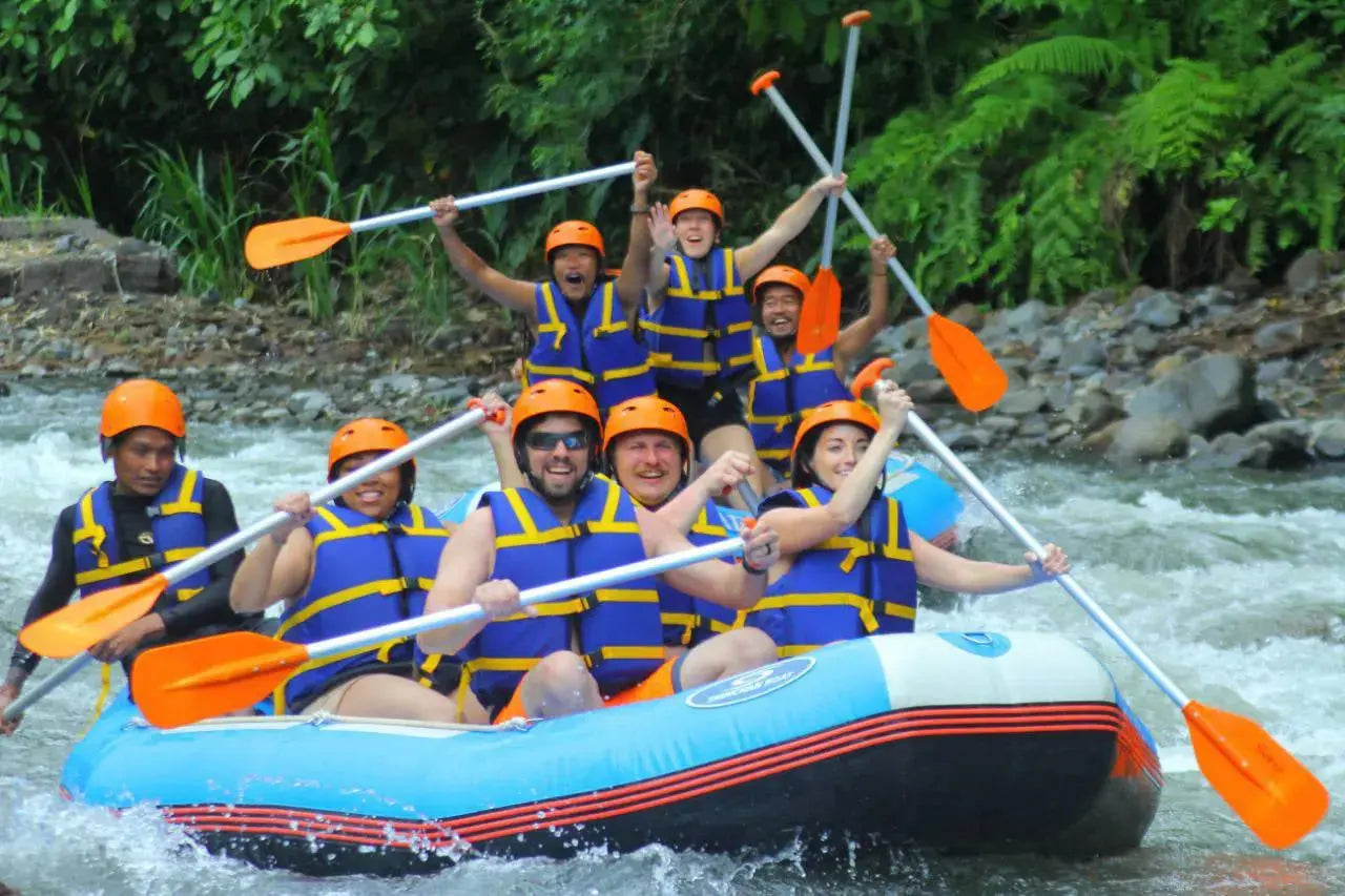 Rafting ved Ubud